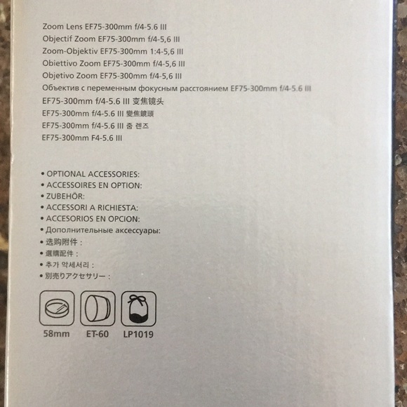 Canon EF 75-300mm lens - Picture 3 of 4